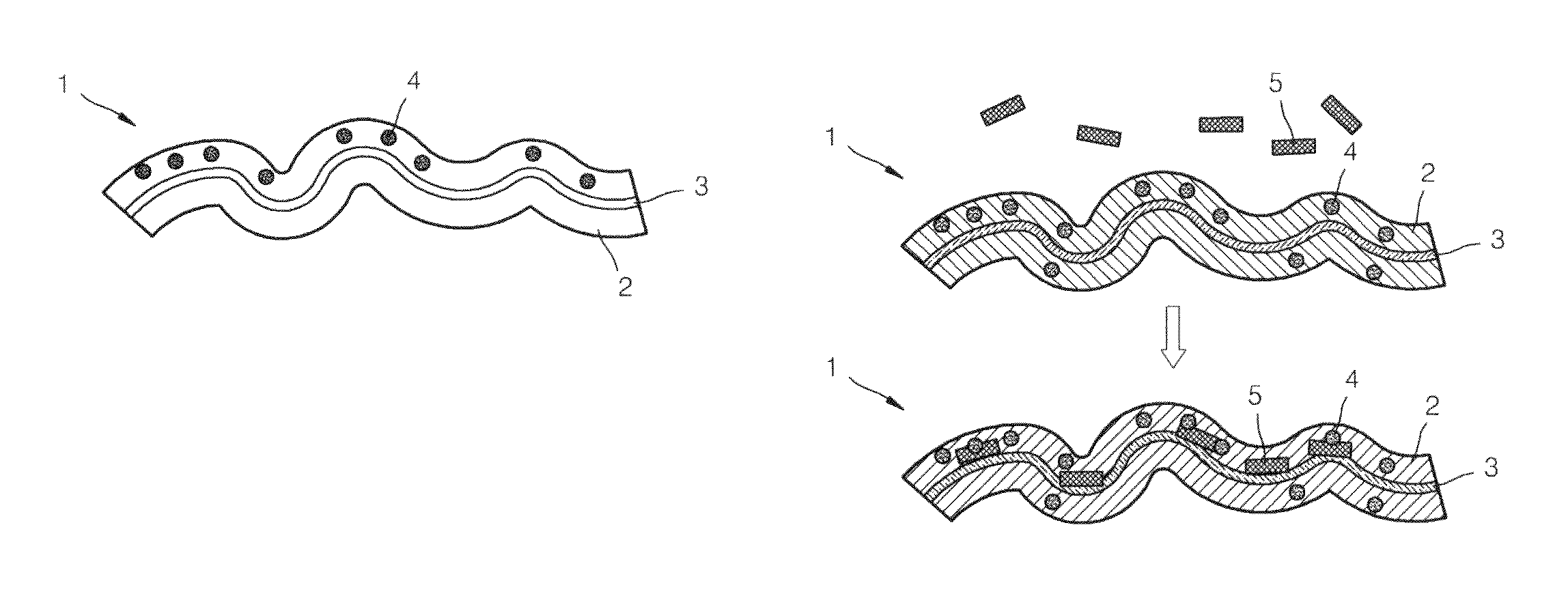 Fiber for detecting target and use thereof