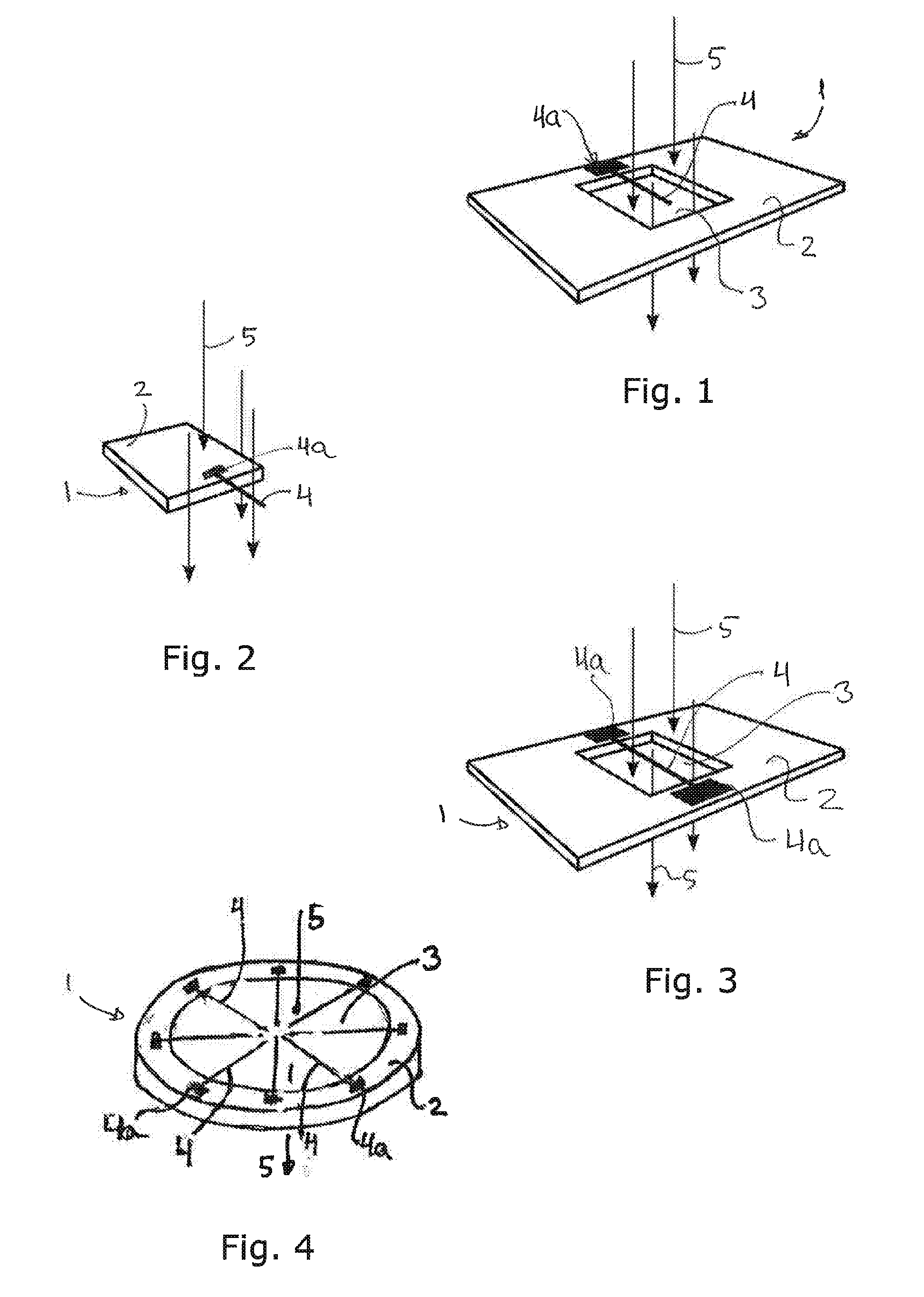 Resonant fiber based aerosol particle sensor and method