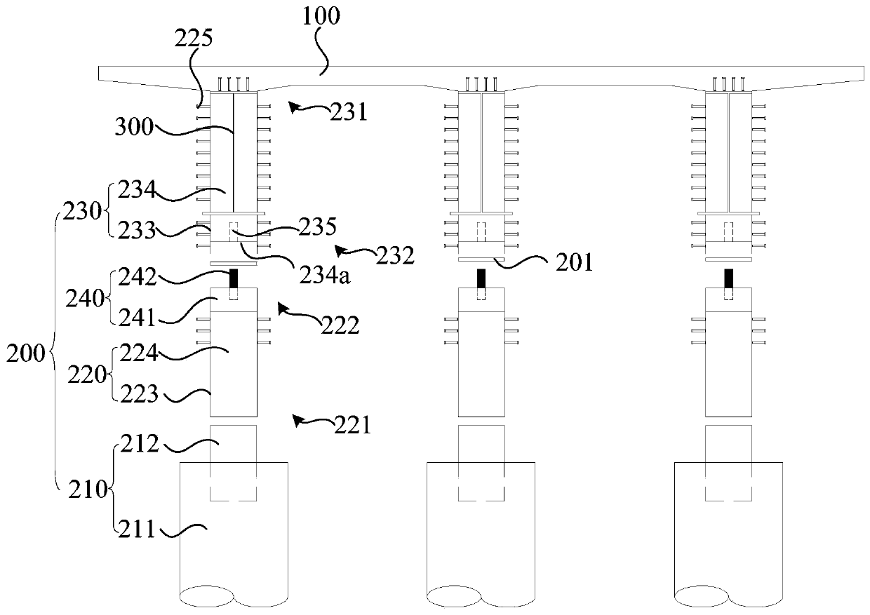 Expansion-joint-free bridge and construction method