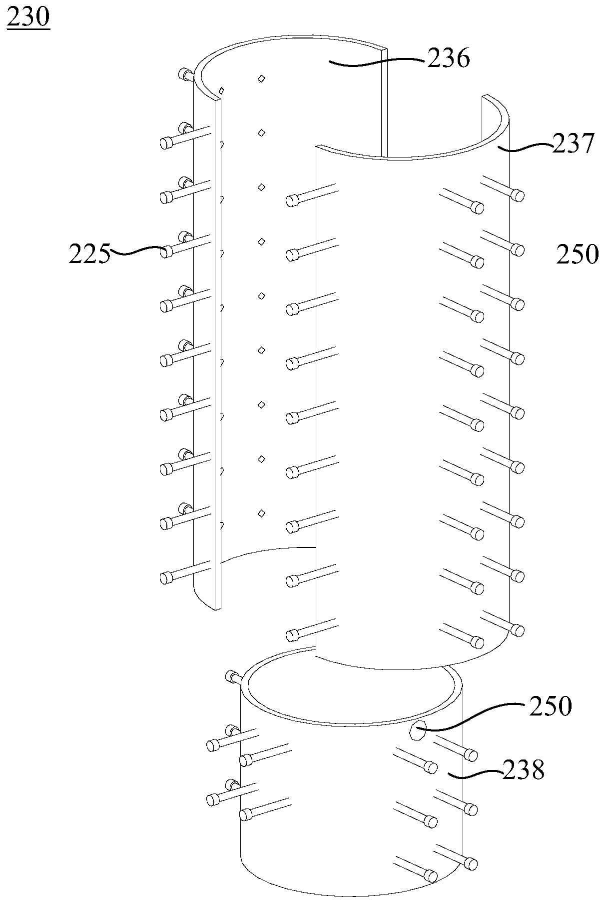 Expansion-joint-free bridge and construction method