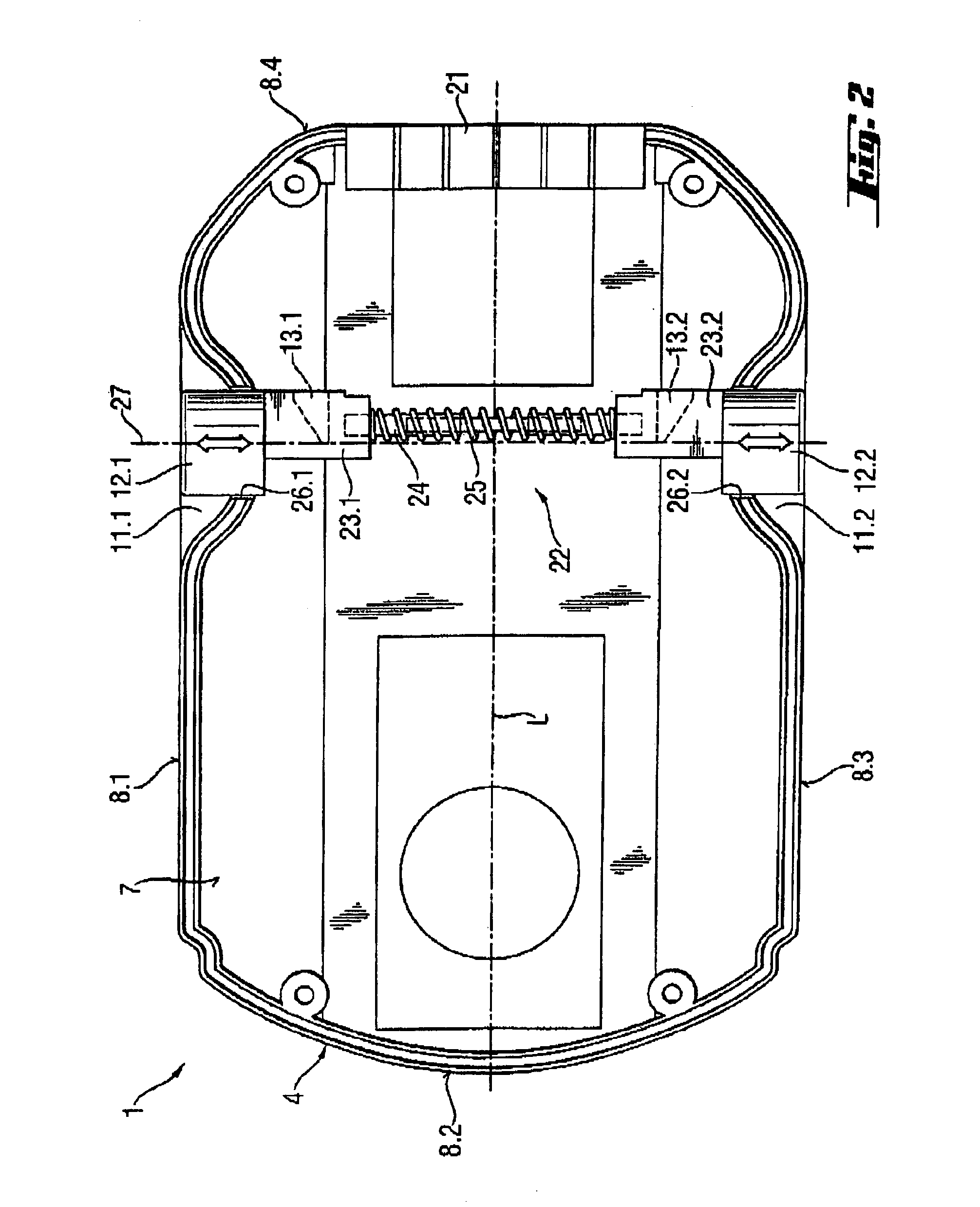 Battery pack with vertical cells and slide in latch