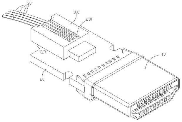 An optical module that can be quickly aligned and assembled