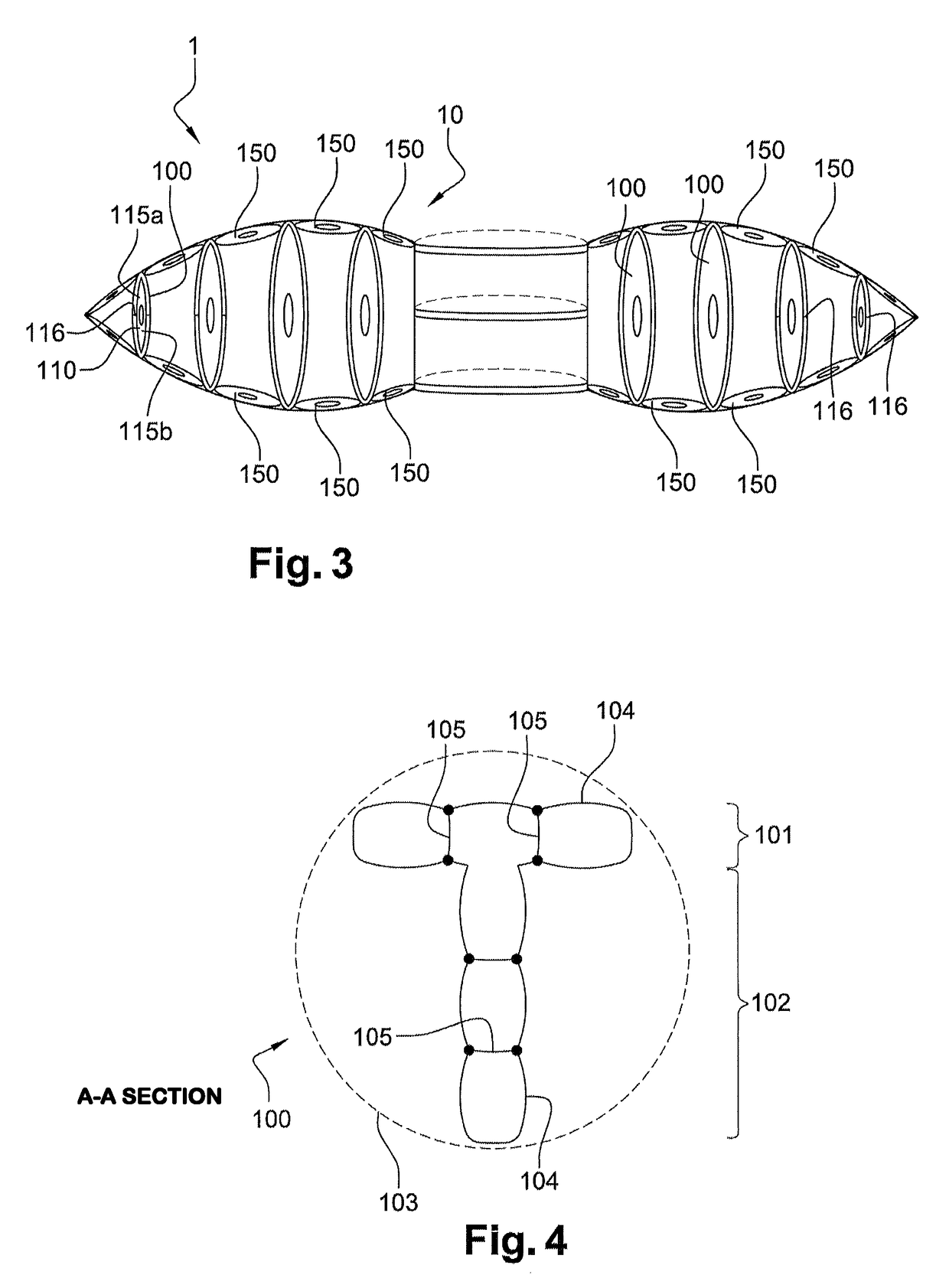 Stratospheric balloon having improved compressive strength