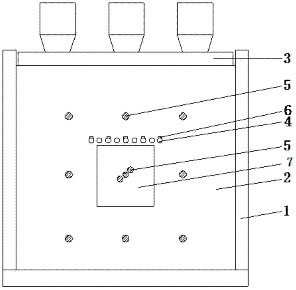 Monitoring system and method for simulating excavation device through tunnel pipe roof construction method