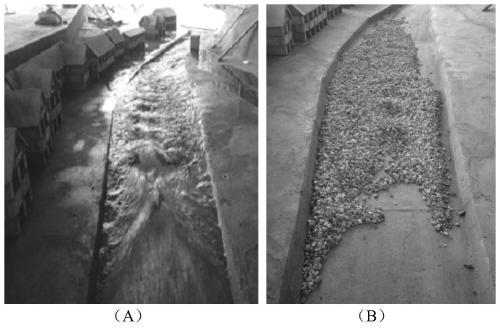 Mountain area small watershed mountain torrent disaster early warning method based on rain-water-sand change