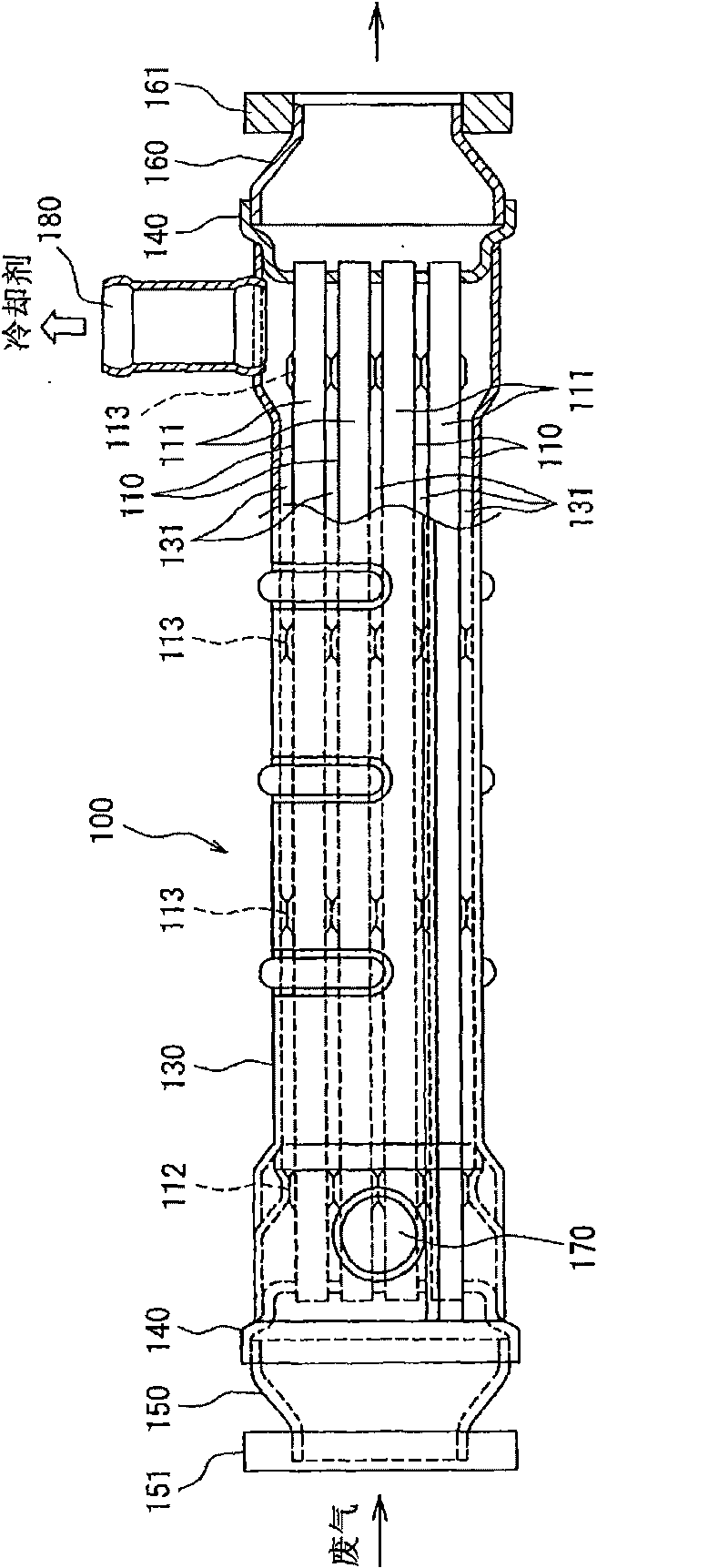 Exhaust gas heat exchanger