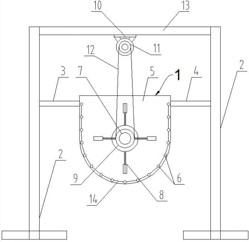 Feeding trough for sheep farming