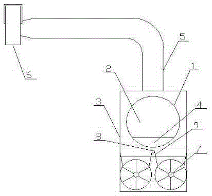 Equipment for drying plant fibers