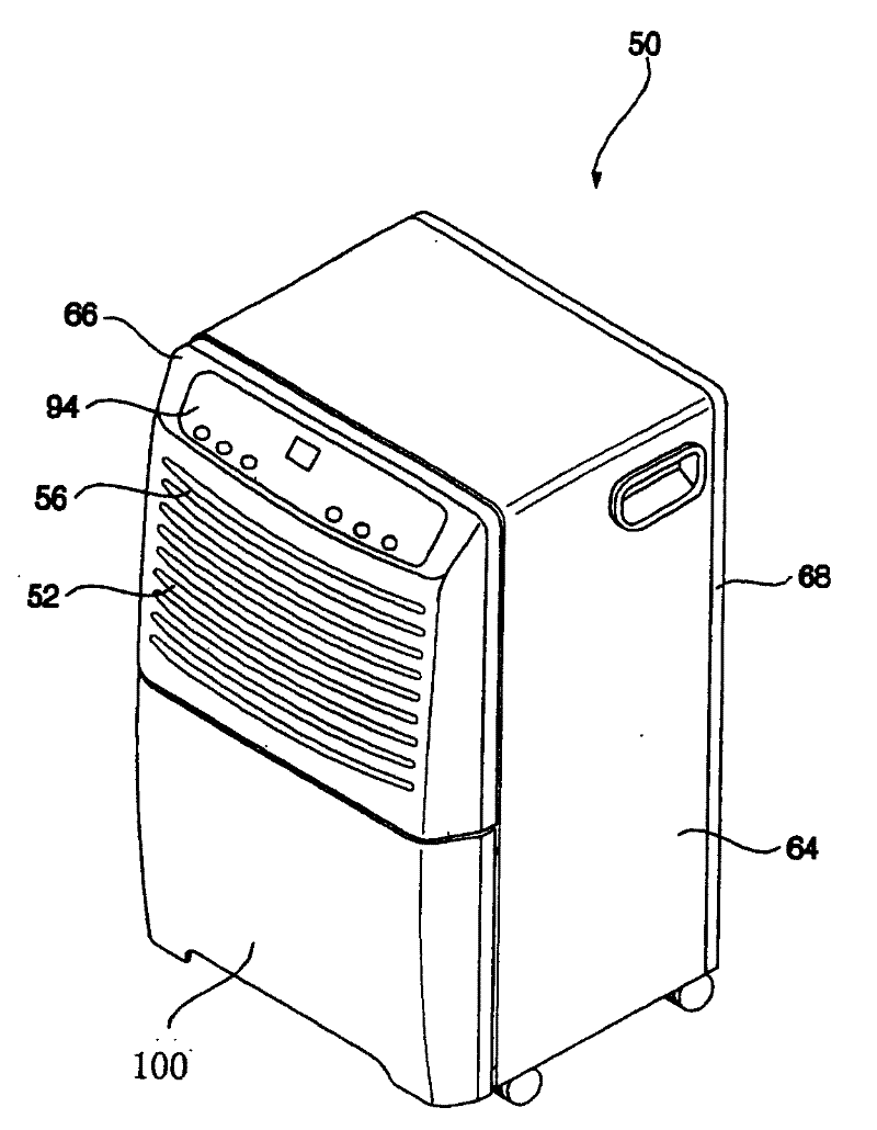 Shaded-pole motor installation fixing structure