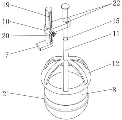 Amphibious aircraft buoy detection device and detection method thereof