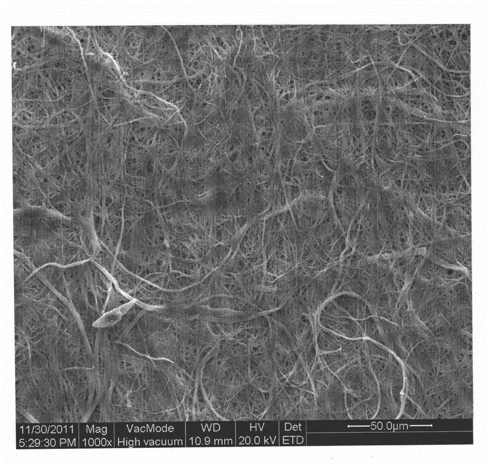 High temperature-resistant cellulose fiber base material-containing lithium ion battery diaphragm and preparation method of the same