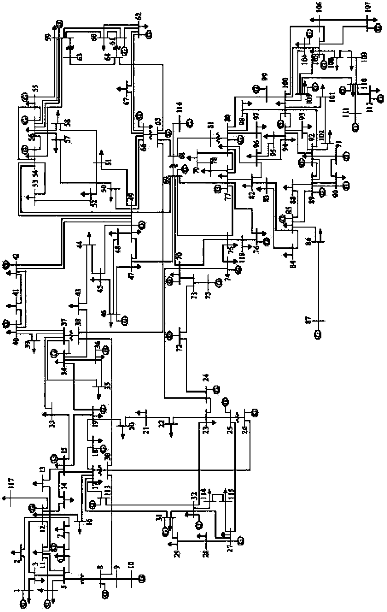 Community self-organizing detection method for power network fault diagnosis