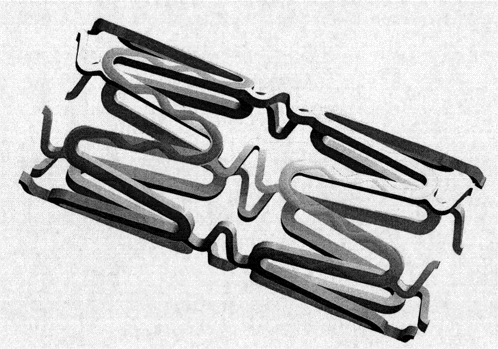 Intravascular stent with medicament carrying groove