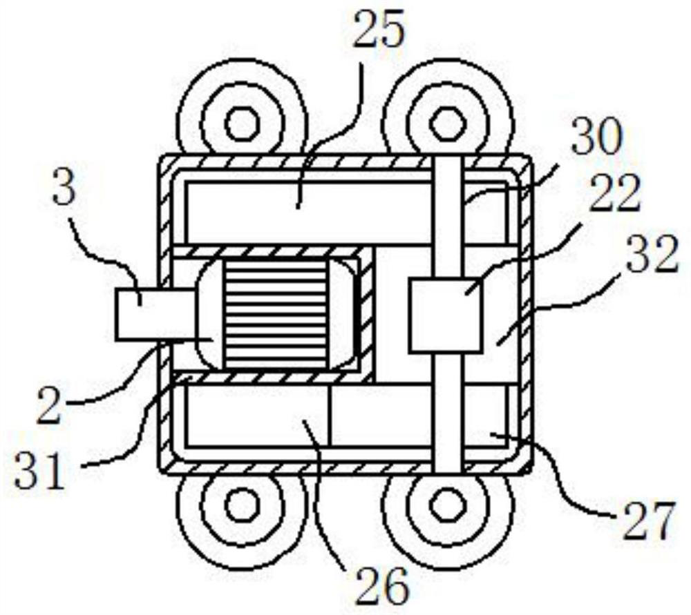 Municipal gutter inlet internal dredging equipment