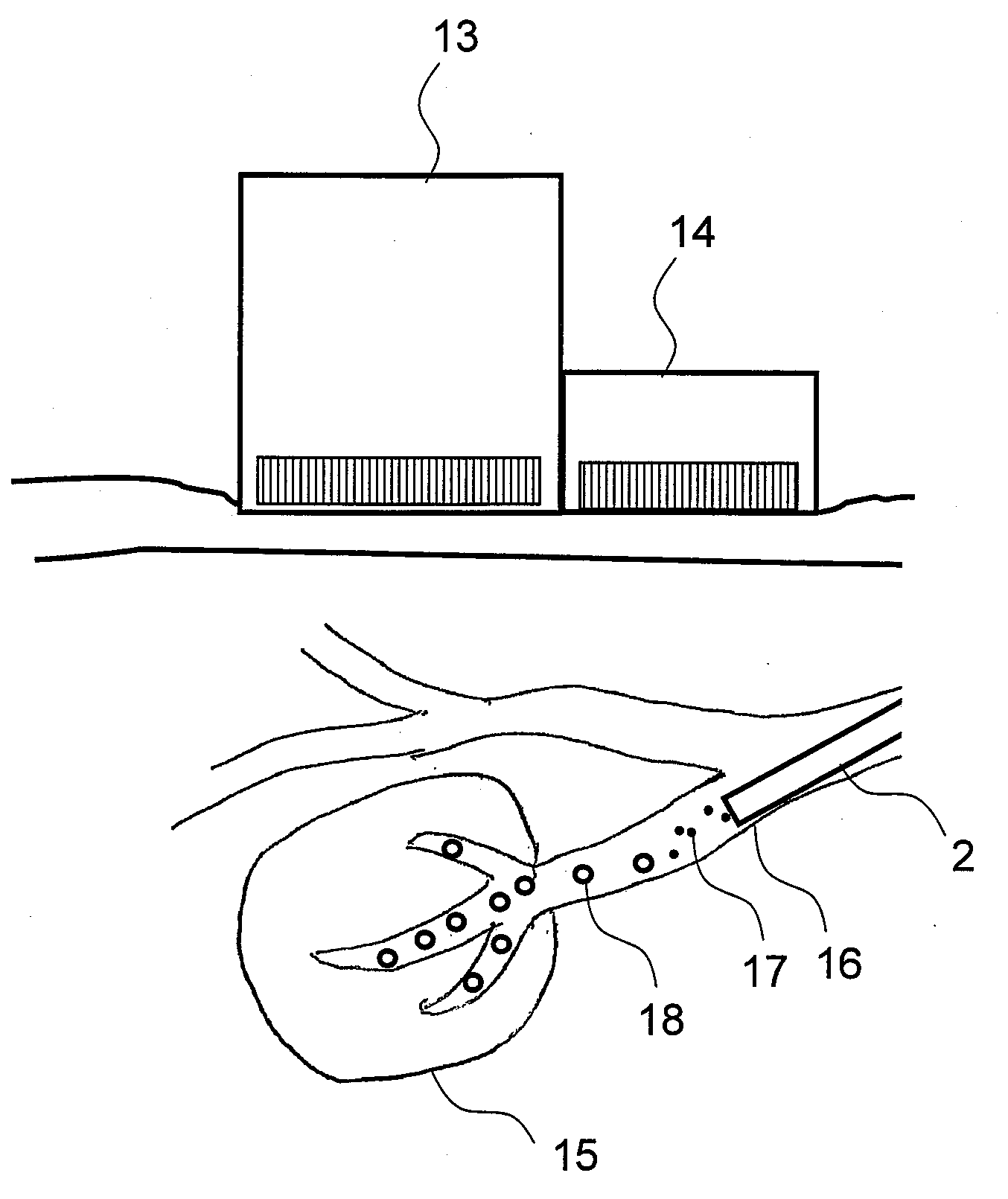 Gas bubble-generating agent