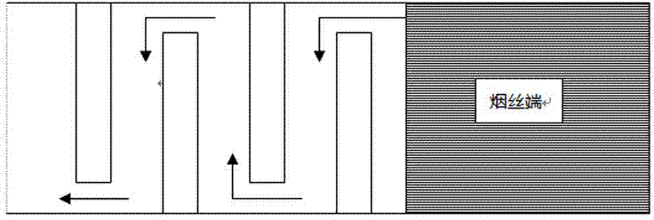 Composite solid filter rod and preparation method thereof