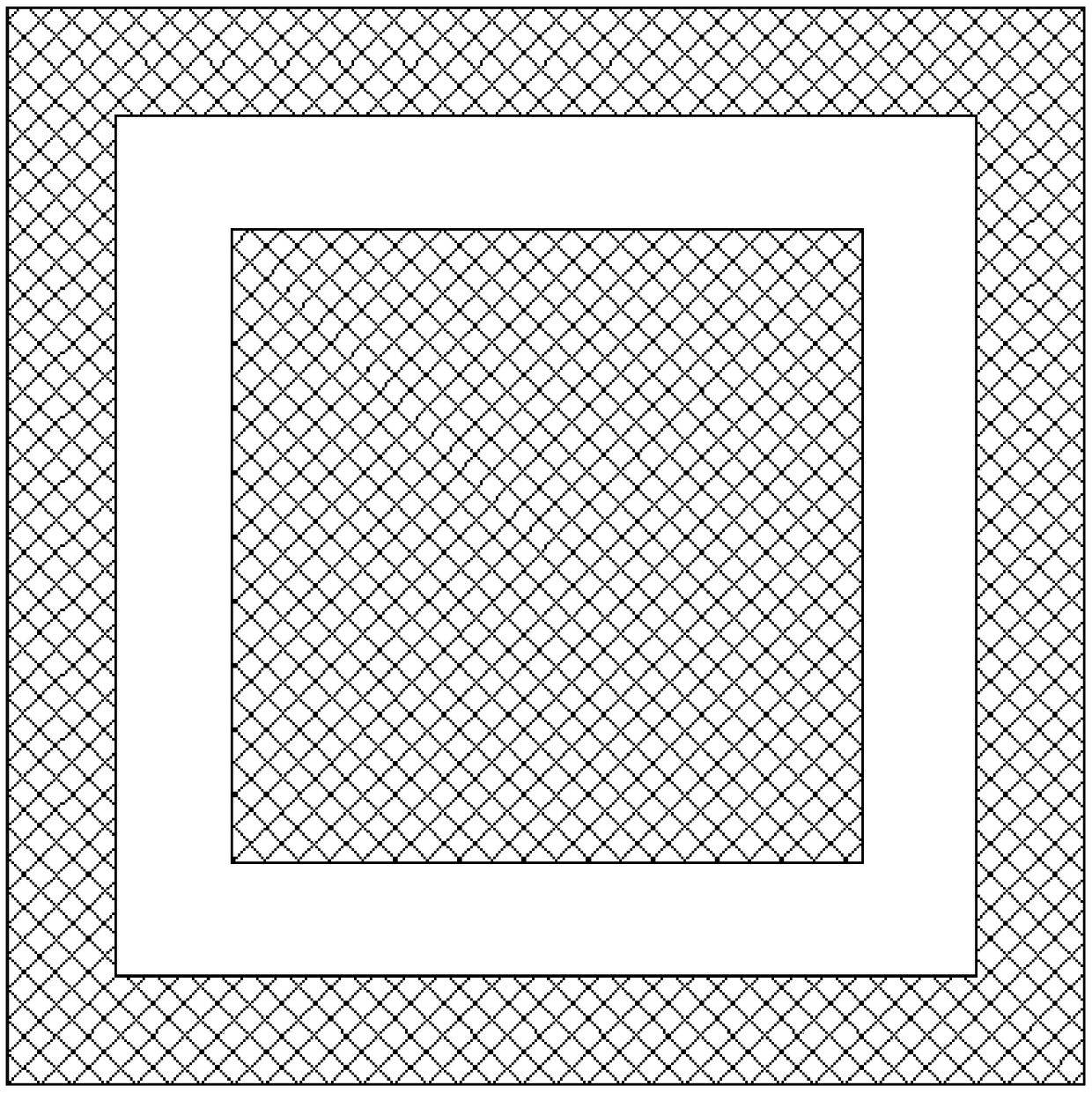 Single-passband double-sided wave-absorbing metamaterial radome, application thereof and aircraft