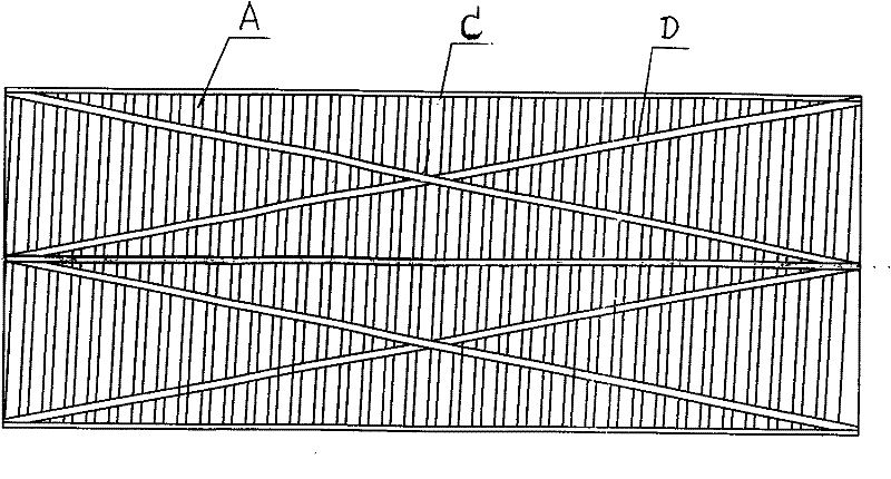 Production method of steel plastic concrete composite wound pipe