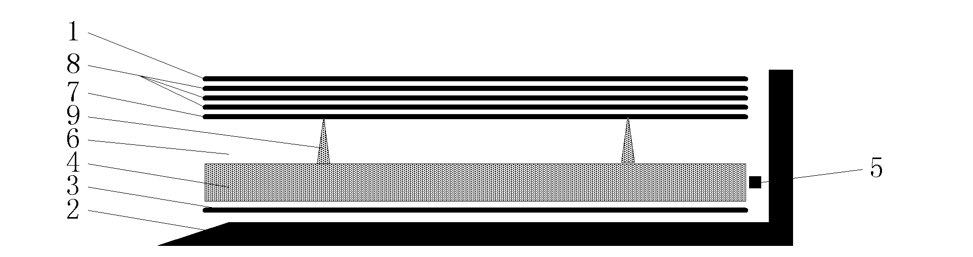 Panel spliced type backlight module