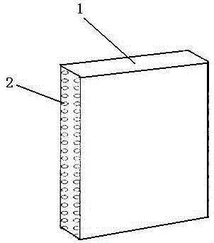 Microporous rubber backing plate and its preparation process