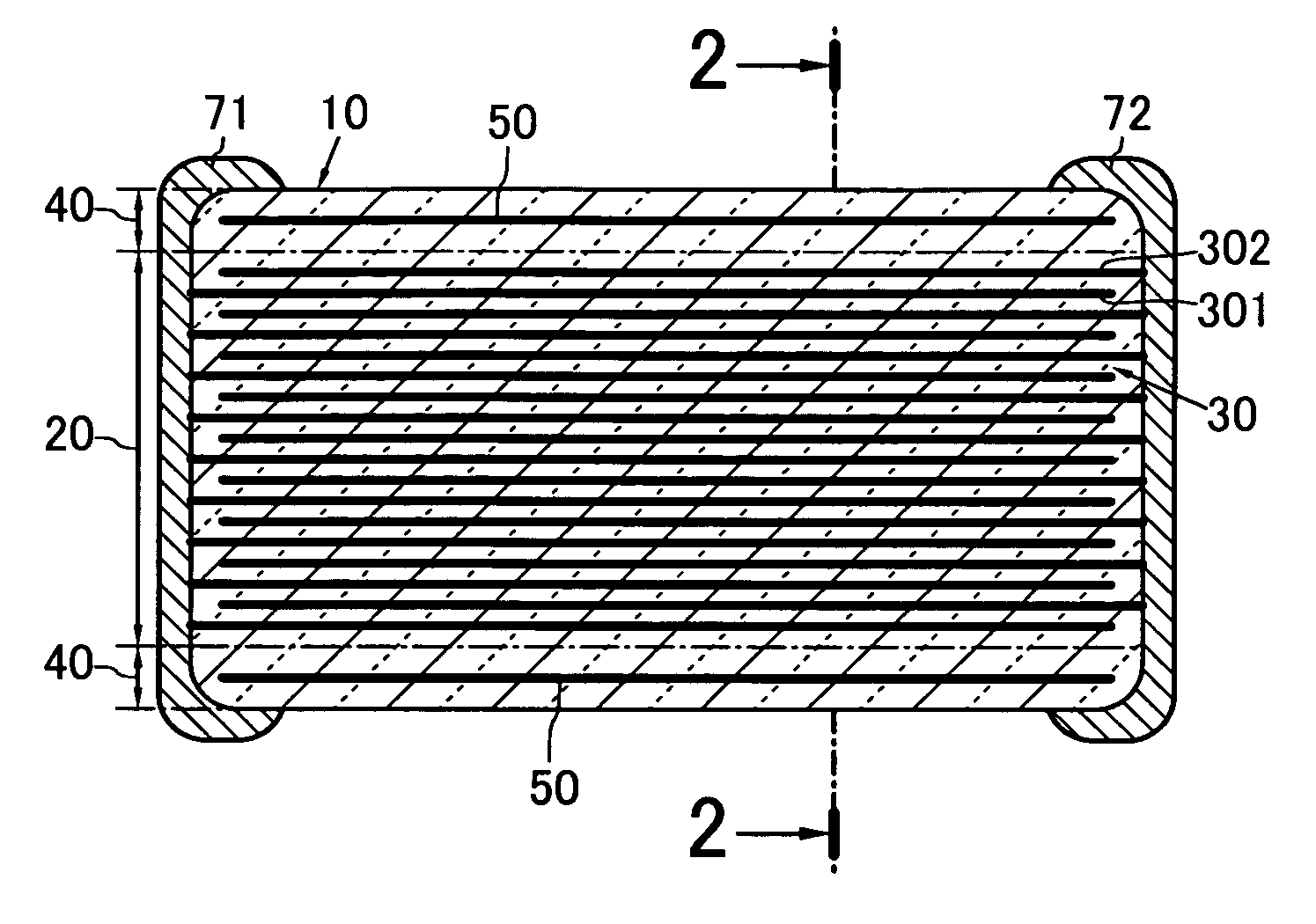 Laminated ceramic electronic component