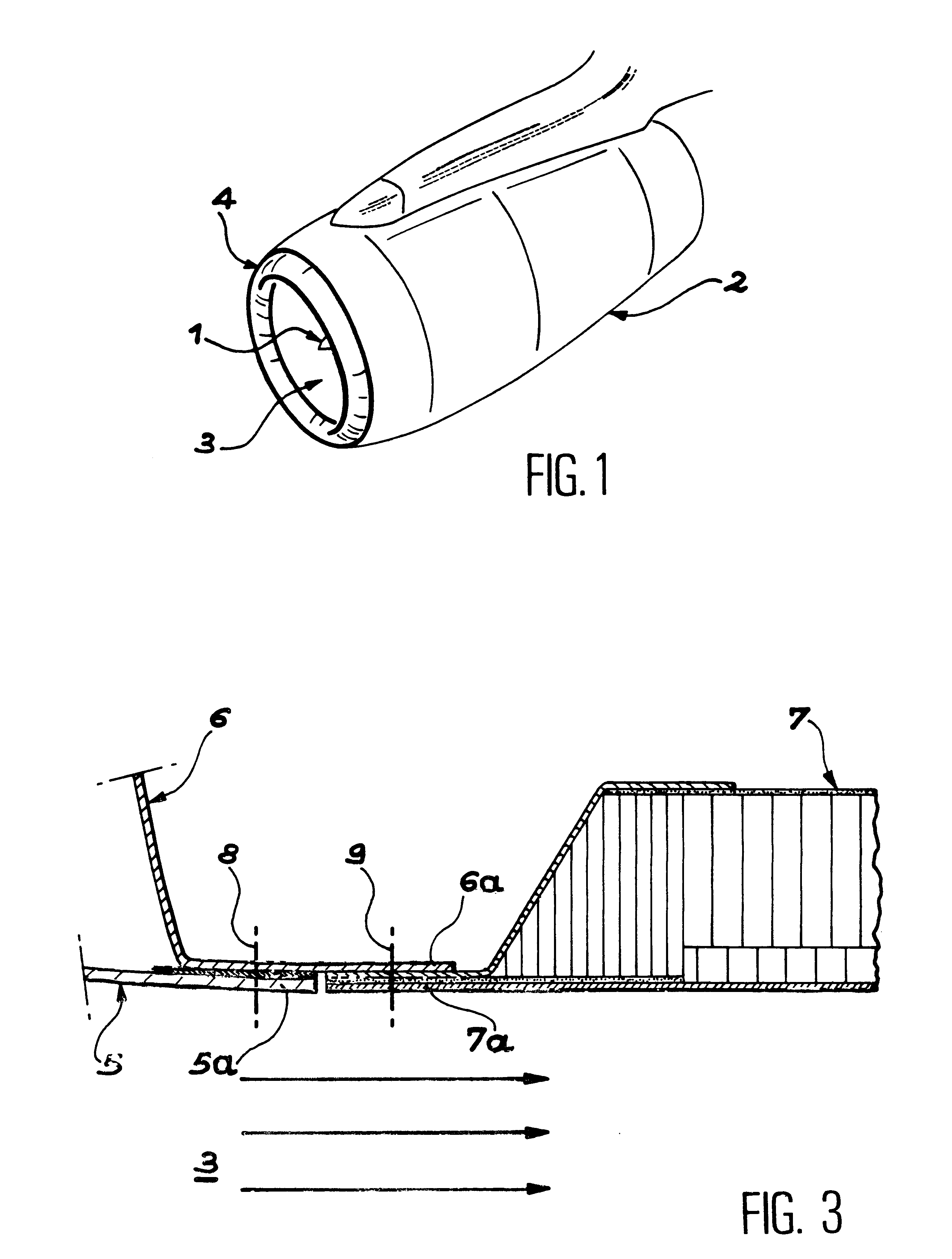 Air intake structure for aircraft engine