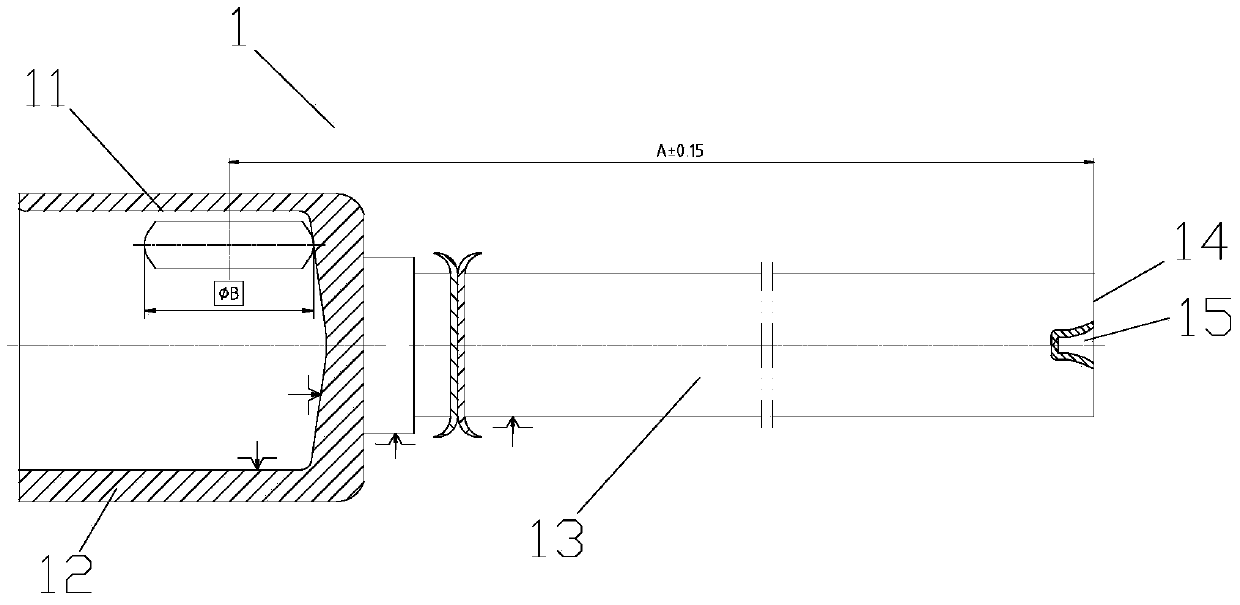 Three-pin shaft fork processing technology