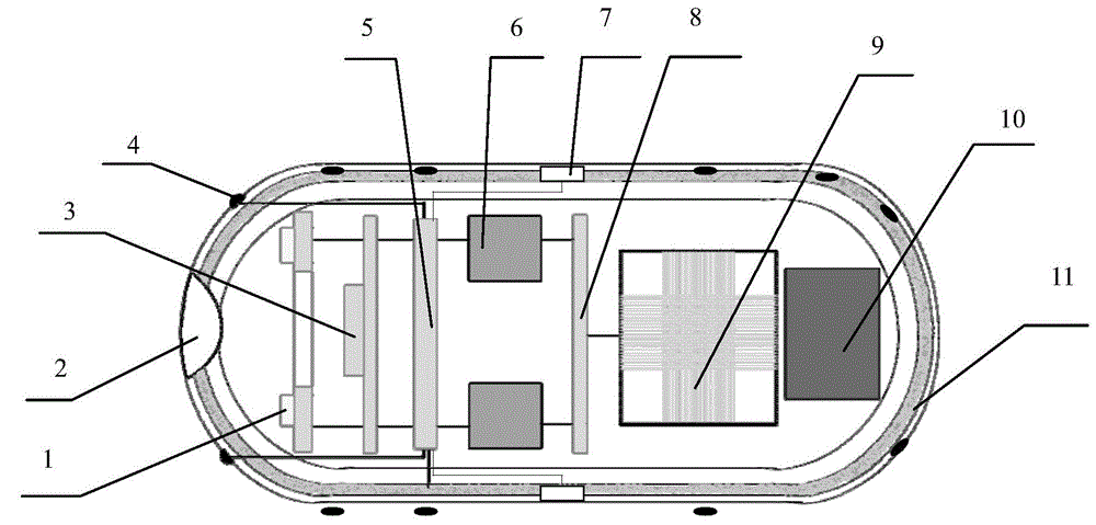 Extracorporeal magnetic control type intelligent electrical stimulation capsule system based on video image navigation