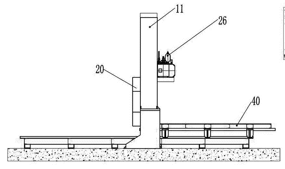 Numerical control stone thin plate cutting machine