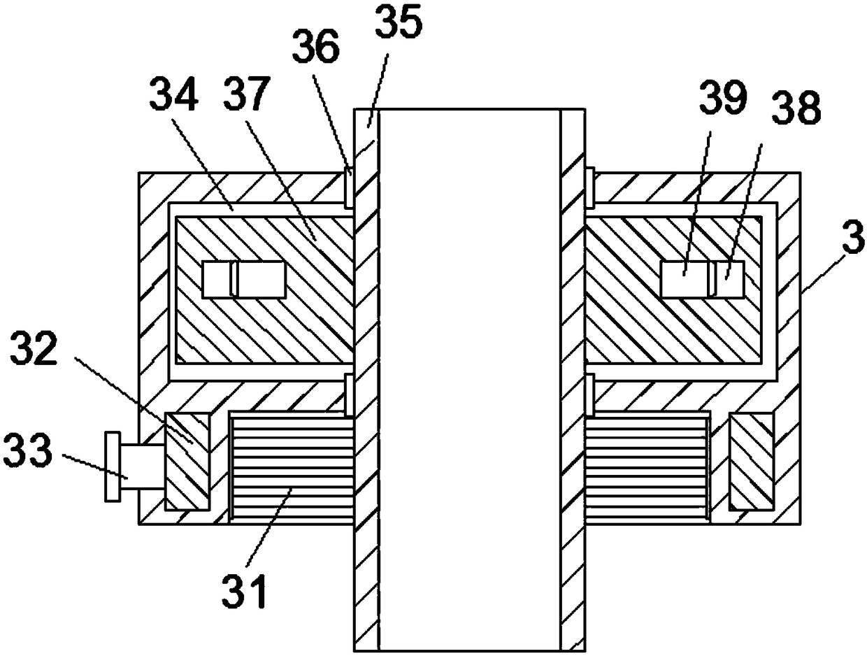 Speed-adjusting-type self-rotating nozzle