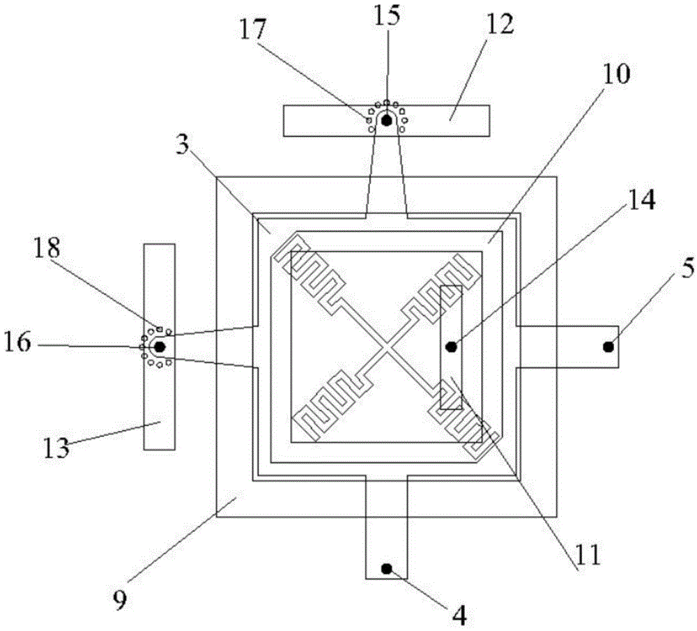 Dual-band circularly-polarized co-aperture microstrip antenna