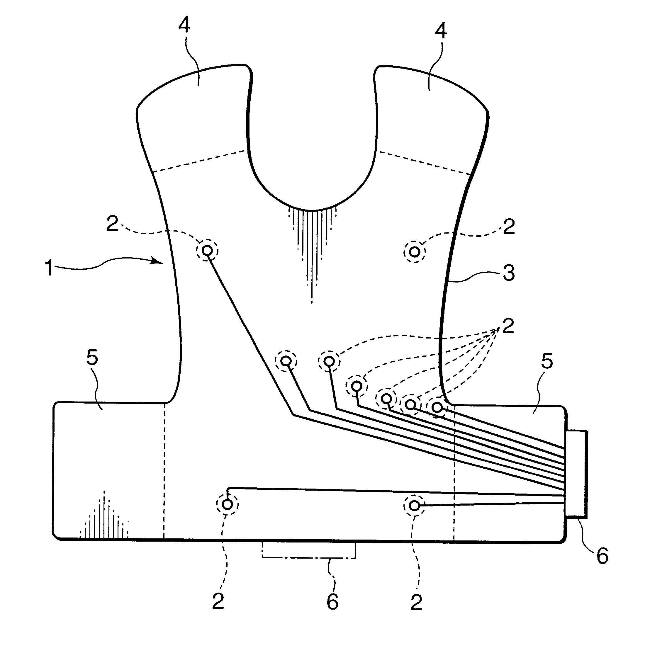 EKG recording electrode device