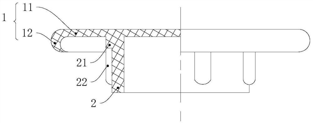 Plugging cover for vent pipe joint of turbine casing of aero-engine