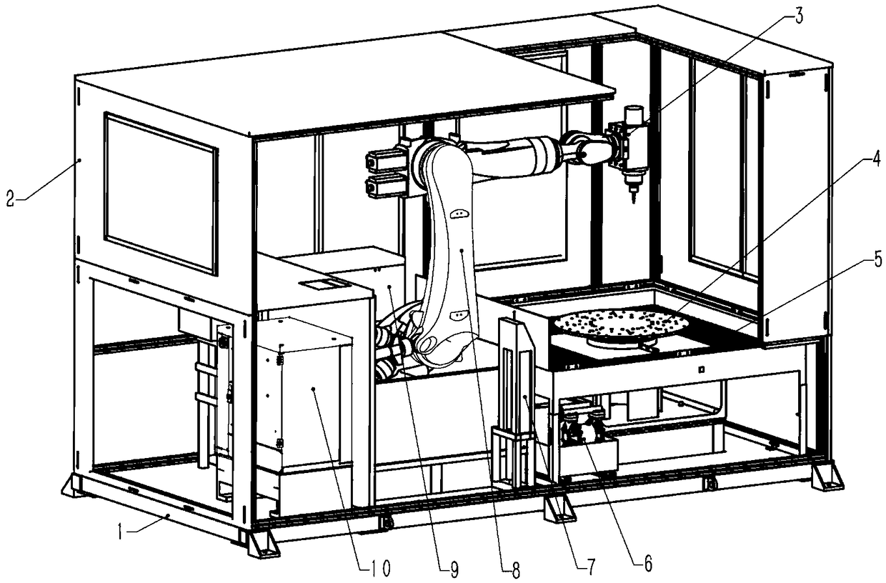 Carving robot system