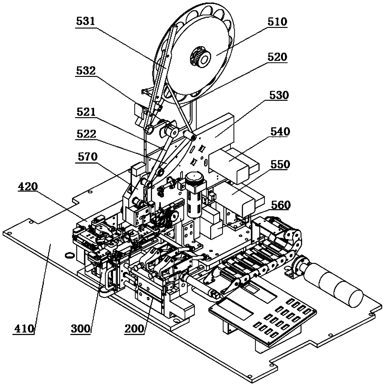 Bellows seal winding device