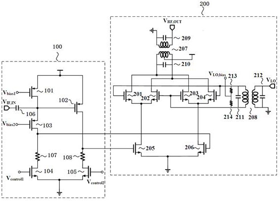 Ka-waveband broadband up-converter