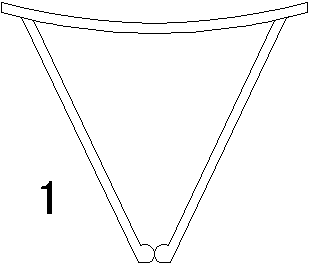 Novel hard-soft package installing metal hanging part