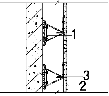 Novel hard-soft package installing metal hanging part