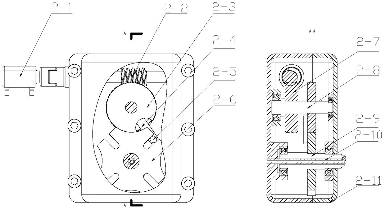 A glass cutting machine tool holder mechanism