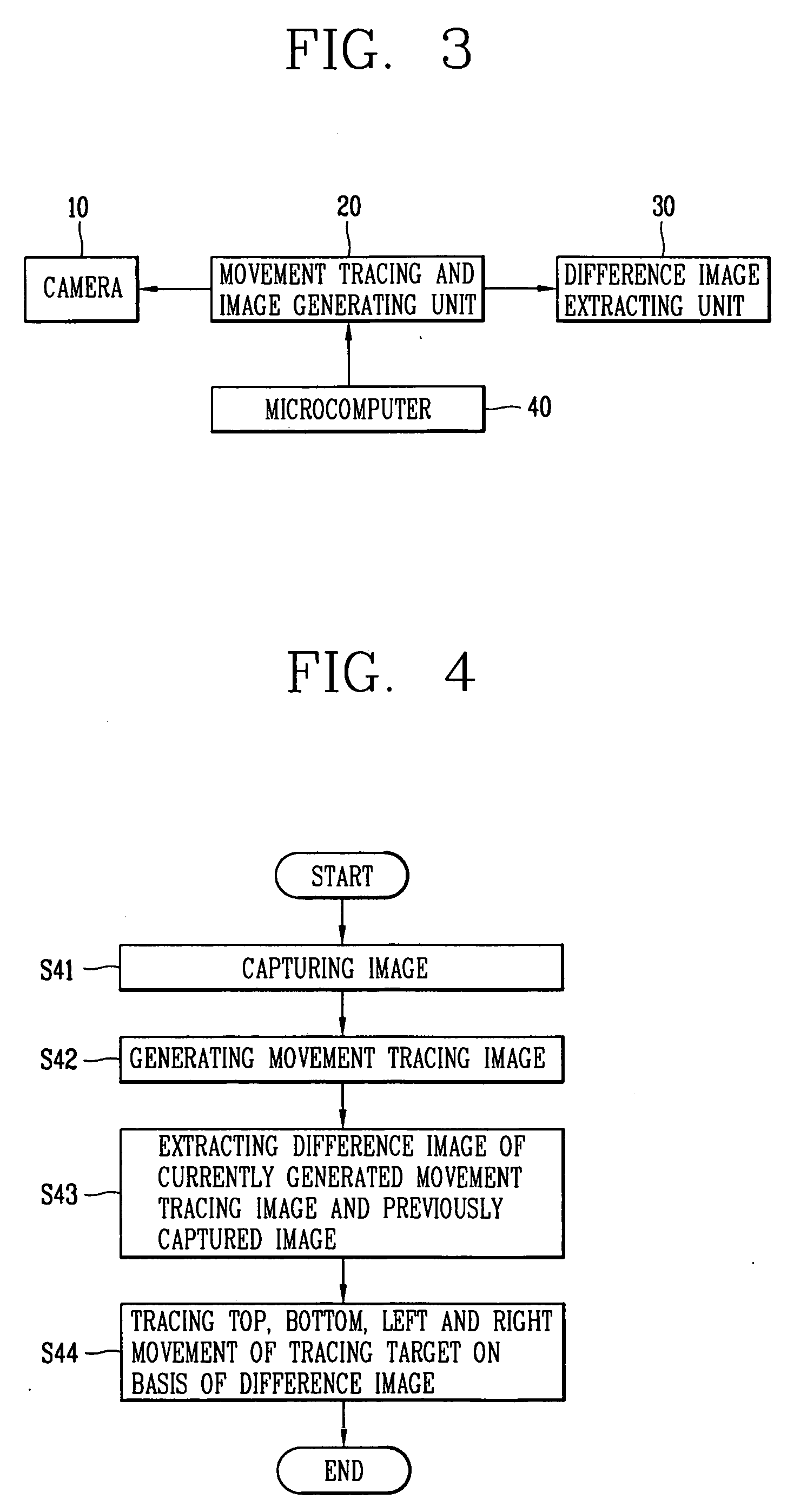 Device for tracing movement of mobile robot and method thereof