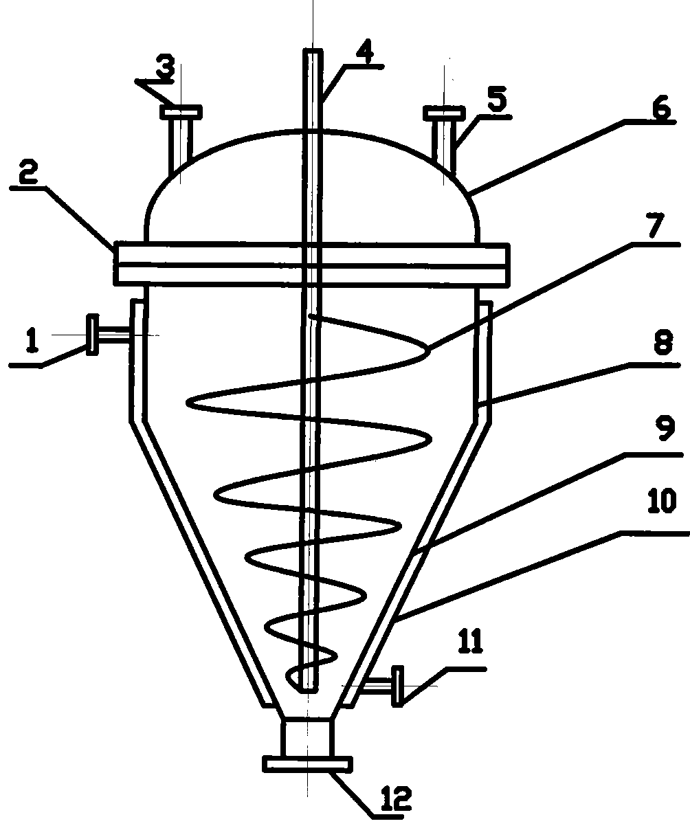 Organosilicon slag slurry treatment method and apparatus thereof