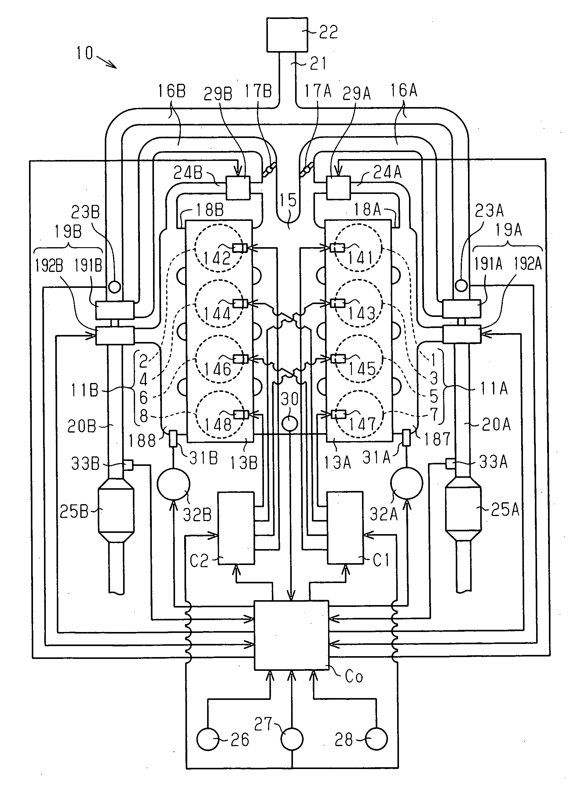 Exhaust gas purifying apparatus for internal combustion engine