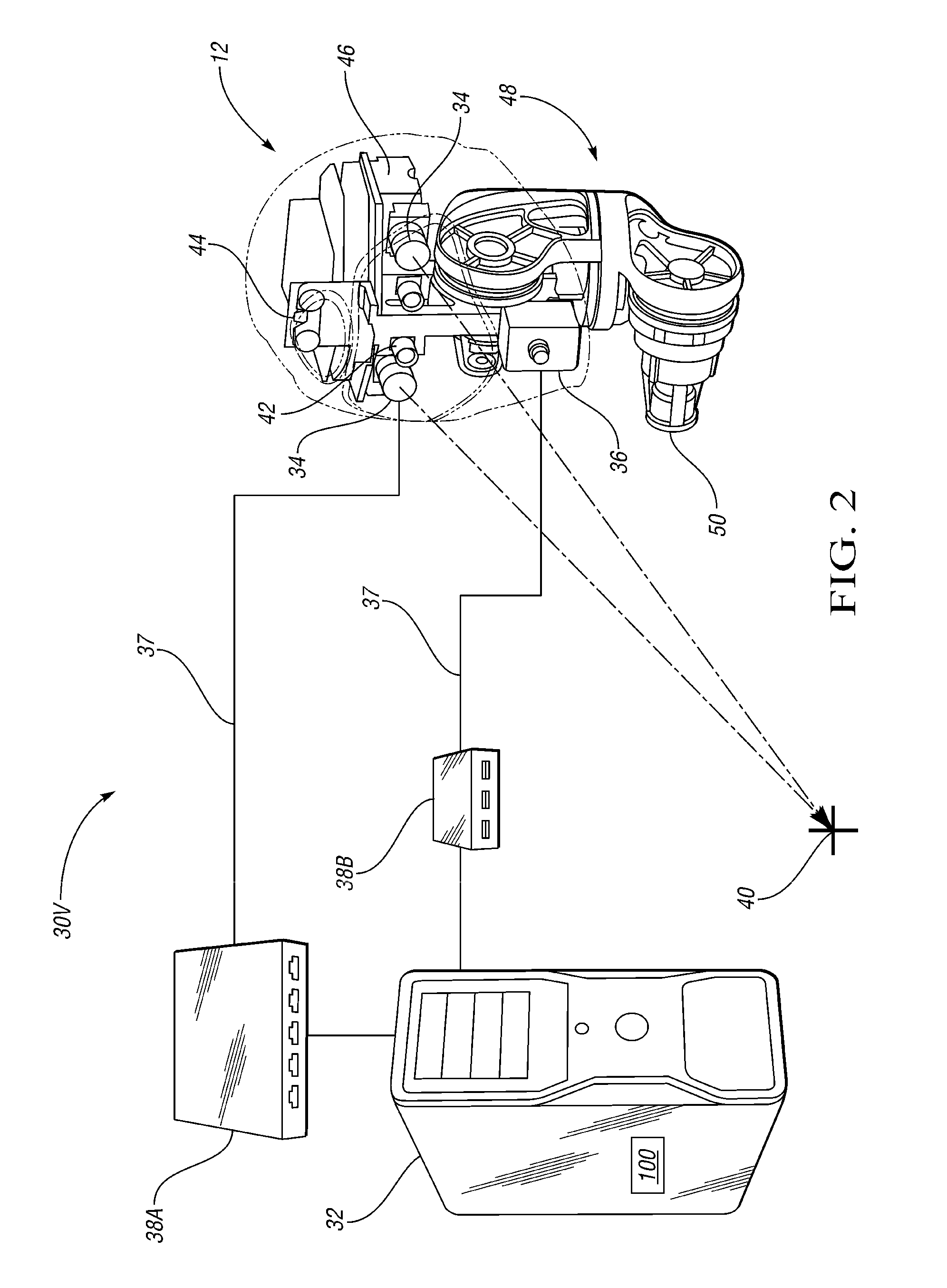 Visual perception system and method for a humanoid robot