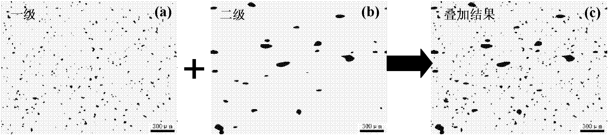 Method for establishing two-dimensional stochastic pore model of fiber reinforced composite with large dispersion pore size