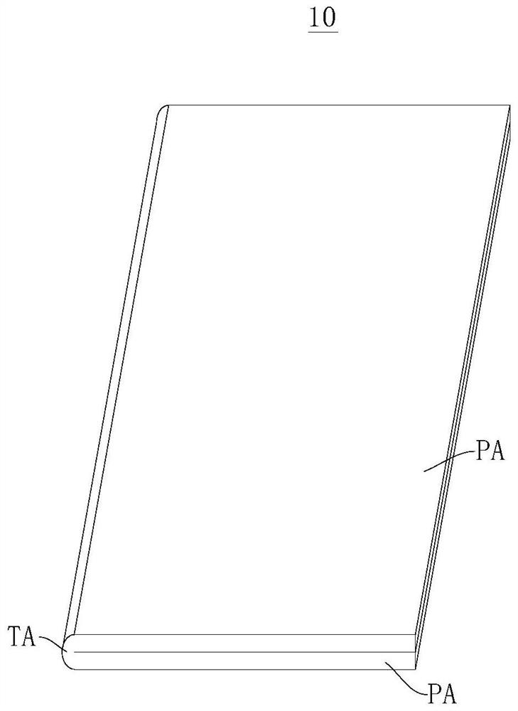 Folding display panel, display device and manufacturing method of folding display panel