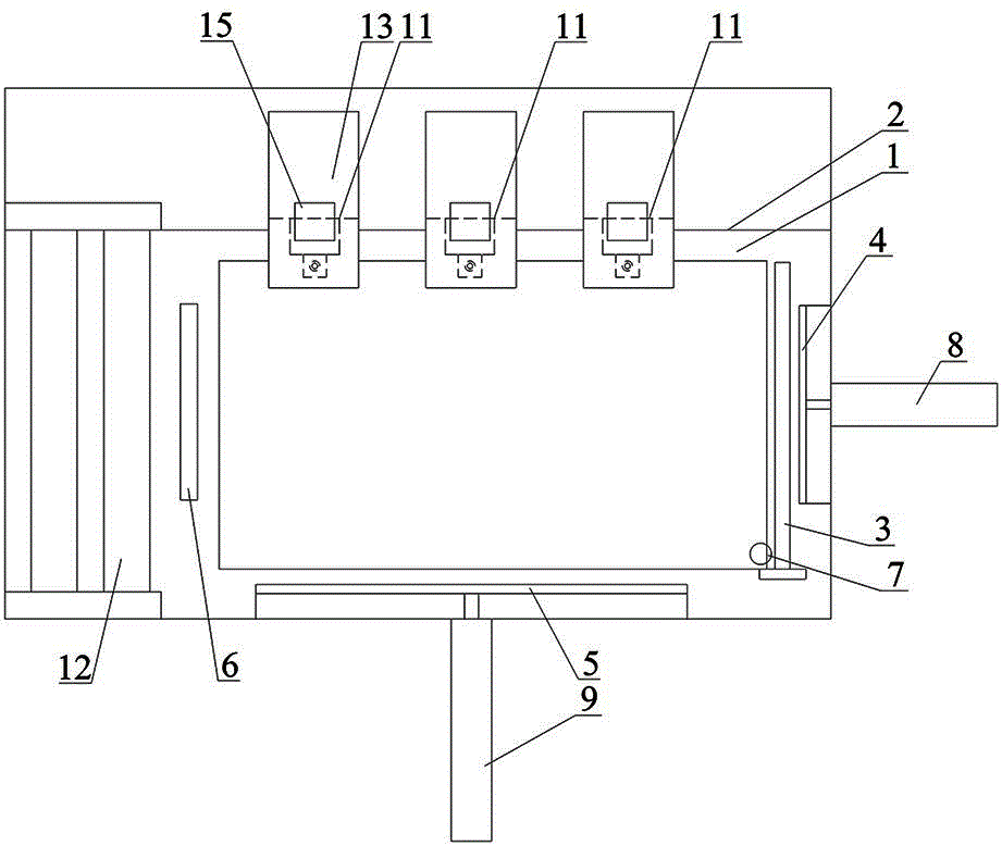 High-precision automatic drilling device