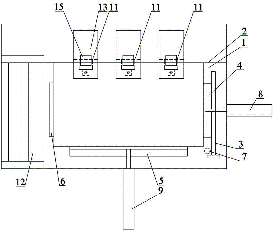 High-precision automatic drilling device