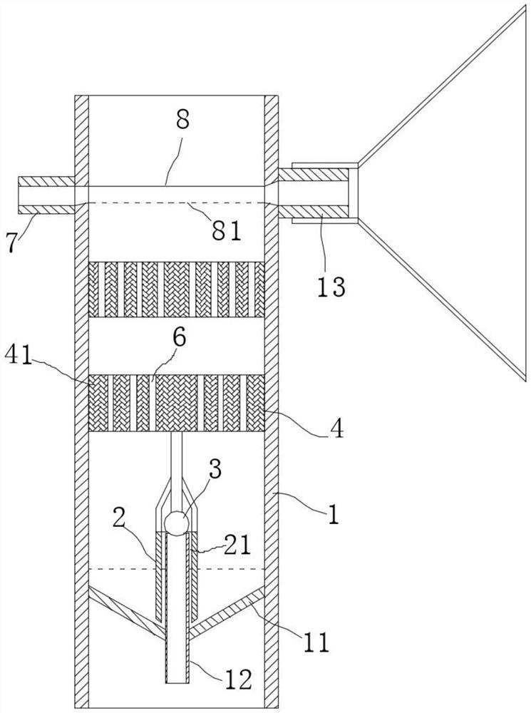 Noise reduction type medical atomizer