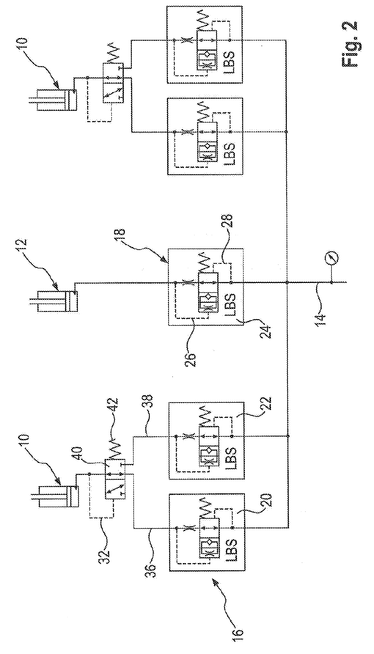 Industrial truck with at least one hydraulic mast lift cylinder