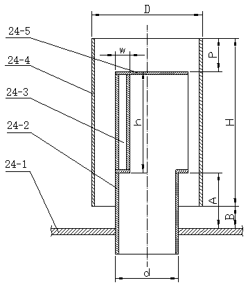 Flue gas dust removal and desulfurization tower and dust removal and desulfurization process